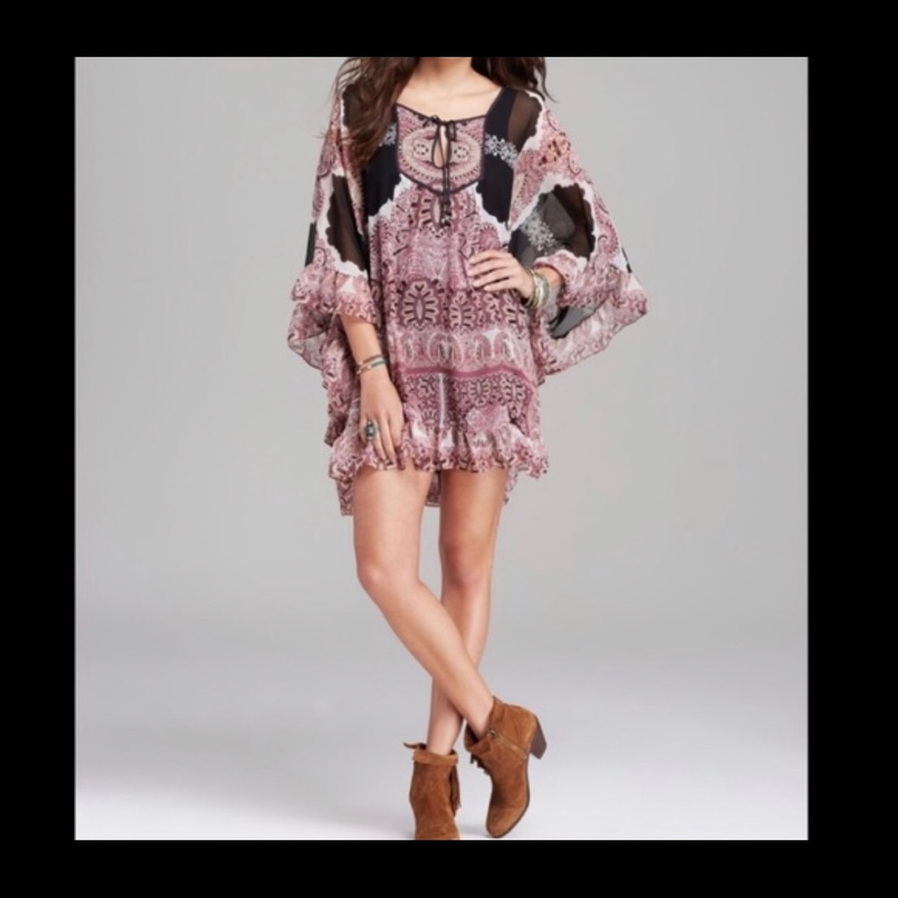 Free People Bohemian Print Dress